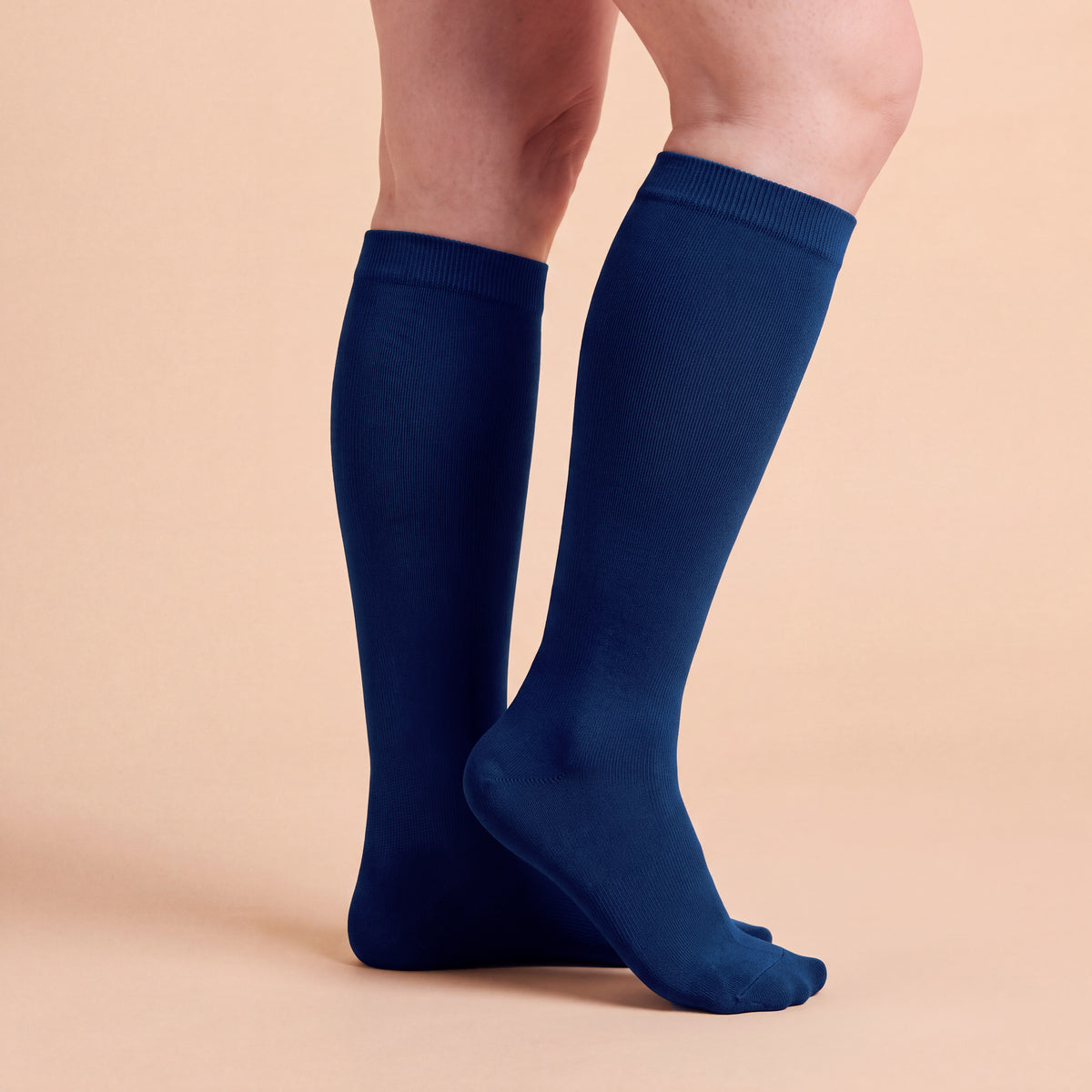 Blue Compression Socks