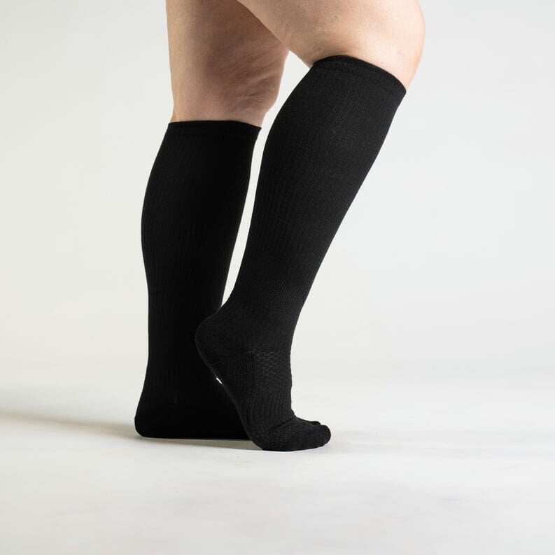 Black Compression Socks Bundle 5-Pack
