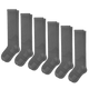 Gray Compression Socks Bundle 6-Pack