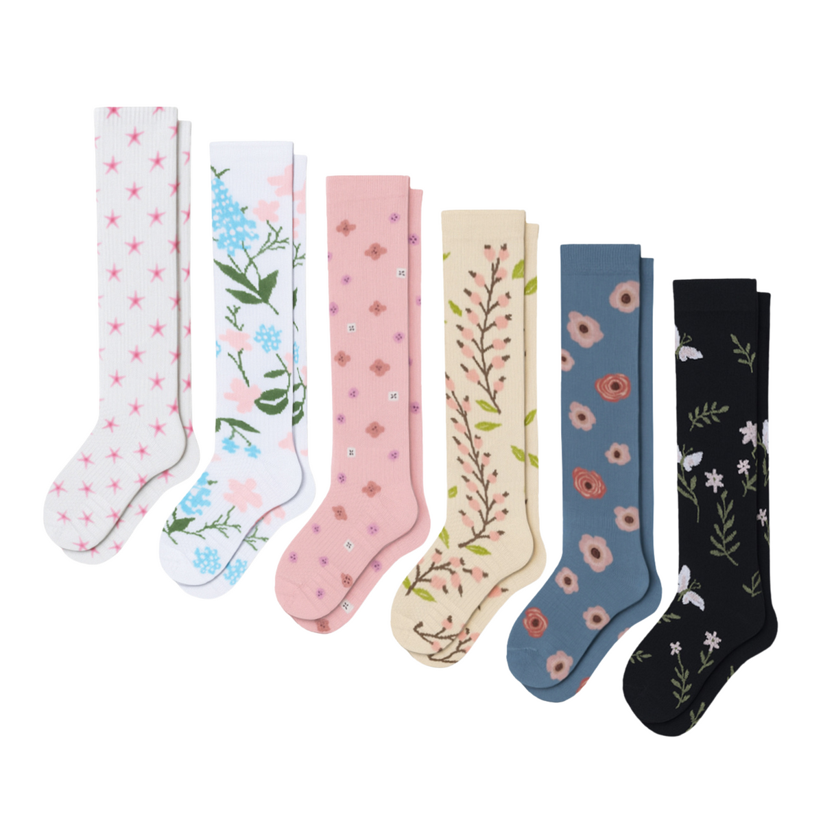 Nature Compression Socks Bundle 6-Pack
